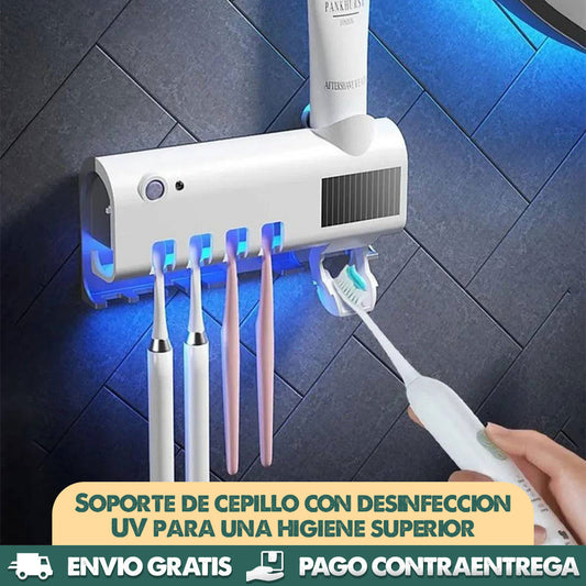 ESTERILIZADOR Y SOPORTE DE CEPILLOS + ENVIO GRATIS